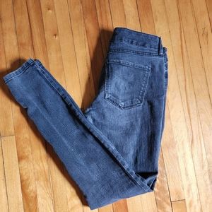 Pure Alfred Sung black skinny jeans size 2